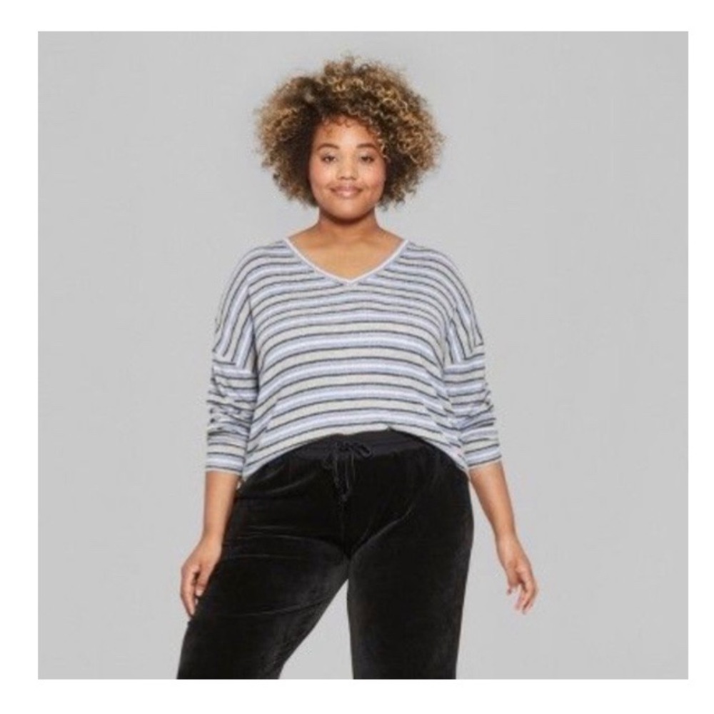Wild Fable Striped Sweater - Picture 2 of 8